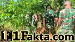 TMMD Ke-128 Fokus Sanitasi, Penggalian MCK Terus Dikebut di Sumba Barat Daya