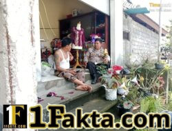 Perkuat Sinergi dengan Masyarakat, Bhabinkamtibmas Desa Bungaya Sambangi Tokoh Masyarakat Sampaikan Pesan Kamtibmas