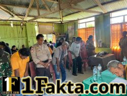 Gandeng Polres Ende, Satgas TMMD Ke-128 Gelar Penyuluhan Kesehatan di Desa Aelipo