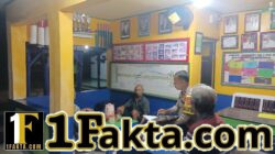 Patroli Malam, Polsek Kerumutan Ajak Warga Aktifkan Siskamling