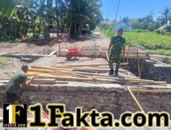 Mayor Inf. Fahmi Pastikan Pembangunan Jembatan TMMD Berjalan Optimal