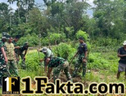 Tingkatkan Sanitasi, Satgas TMMD Gencarkan Pembuatan MCK di Sumba Barat Daya