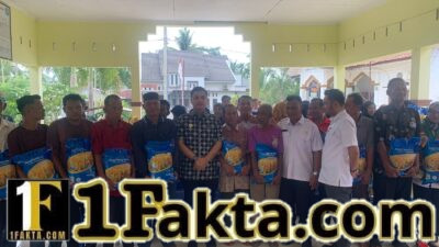 Dalam Rangka Ke Mandirisn Pangan Wali Kota Langsa Serahkan Bibit Padi