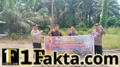 Cegah Karhutla, Polisi Intensifkan Patroli dan Edukasi Warga Pangkalan Lesung