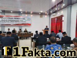 Pengurus MPA Kabupaten Aceh Timur Periode 2026 – 2031 Dilantik