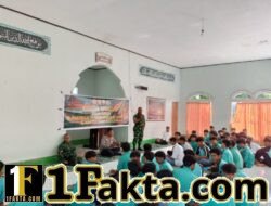 TMMD ke-128, Kodim 1615/Lotim Berikan Sosialisasi Rekrutmen TNI di SMAN 1 Suralaga