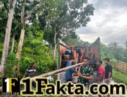 Satgas TMMD ke-128 Kodim 1629/SBD Turunkan Alat Pembuatan Sumur Bor di Umbu Wango