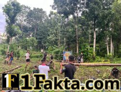 Percepat Akses Air Bersih, TMMD SBD Mulai Pengerjaan Sumur Bor