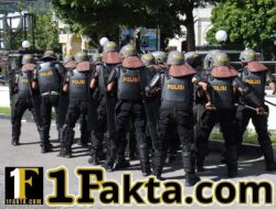 Kapolres Pantau Langsung Latihan Asah Kemampuan Personel dalam Pengamanan dan Pengendalian Massa