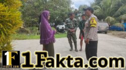 Polsek Langgam Pererat Sinergi TNI-Polri Lewat Silaturahmi di Koramil 09 Langgam