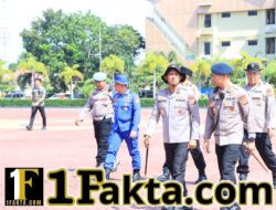 Polda Aceh Simulasikan Sispamkota, Tegaskan Pelayanan Humanis Jelang May Day 2026