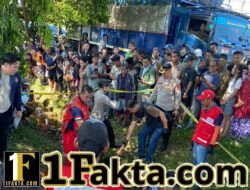 Polsek Ilir Barat I Palembang Tangani Penemuan Jenazah Anak di Selokan Jalan Ratu Alamsyah, VER Dilakukan
