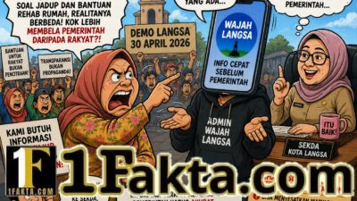 Emak-Emak Ngamuk Info Admin Wajah Langsa Dinilai Menyesatkan…