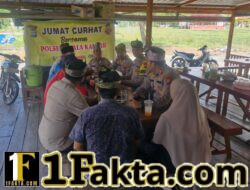 Kenakalan Remaja dan Narkoba Dibahas dalam Jumat Curhat di Kuala Kampar