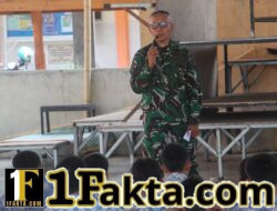 Santri Antusias Ikuti Sosialisasi Narkoba dan Peluang Masuk TNI dalam TMMD Ke-128