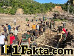 Pembangunan Jembatan Perintis Garuda Tahap III di Aceh Tengah Capai Progres 20,1 Persen
