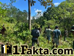 Sinergi Satgas TMMD dan Masyarakat Siapkan Pembangunan Jalan Desa