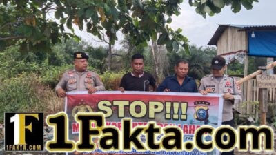 Polisi Intensifkan Sosialisasi Larangan Bakar Lahan di Pelalawan