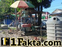 Sumur Bor di Lapnas Selong Jadi Bukti Nyata Kepedulian TMMD Ke-128 untuk Masyarakat