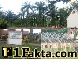 Pekerja Proyek Revitalisasi SMPN 2 Nisam Antara Diduga Abaikan Keselamatan Kerja
