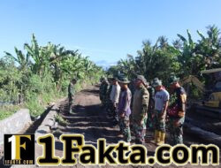 Kapten Inf M. Zuhri Pimpin Apel Pagi, Satgas TMMD Siap Tuntaskan Pentalutan Jalan Usaha Tani