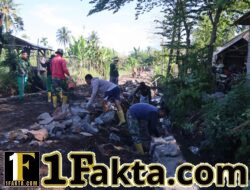 Sebelum Kerja, Satgas TMMD Gelar Apel Pagi Dipimpin Komandan SSK