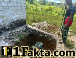 Wujudkan Sanitasi Layak, Satgas TMMD Genjot Pengerjaan MCK di Wewewa Selatan
