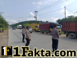 Polisi Lakukan Pengamanan dan Monitoring BBM di Pangkalan Kuras, Antrean Dipicu Pembatasan Pasokan