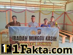 Polsek Bunut Gelar Minggu Kasih di GPdI Desa Merbau, Perkuat Komunikasi dan Kamtibmas