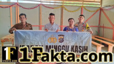 Polsek Bunut Gelar Minggu Kasih di GPdI Desa Merbau, Perkuat Komunikasi dan Kamtibmas
