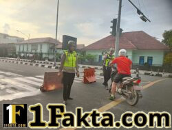 Polda Sumsel Pastikan Kelancaran Lalu Lintas Saat Uji Coba CFD Sudirman–Jakabaring