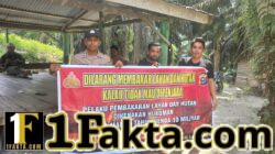 Polsek Langgam Gencarkan Sosialisasi Karhutla, Warga Desa Segati Diberi Edukasi