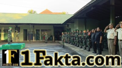 Momentum Upacara Senin, Dandim Tabanan Perkuat Jiwa Korsa dan Profesionalisme Prajurit