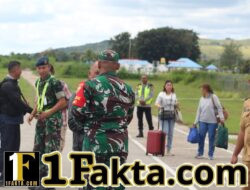 Sinergi TNI dan Pemda, Wasev TMMD ke-128 Tiba di Sumba Barat Daya