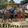 Dukung Program Kapolda Riau, Polsek Kerumutan Tanam Pohon Manggis di Beringin Makmur