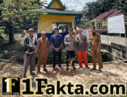 Dukung Program Kapolda Riau, Polsek Kerumutan Tanam Pohon Manggis di Beringin Makmur