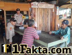 Jaga Stabilitas Desa, Polsek Kuala Kampar Sampaikan Imbauan Kamtibmas dan Pangan