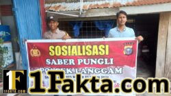 Polsek Langgam Sosialisasikan Saber Pungli, Imbau Warga Hindari Praktik Calo