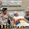 Kapolres Lhokseumawe Jenguk Pimpinan Dayah Abu Hasballah di RS MMC