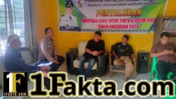 Polsek Pangkalan Kerinci Sambangi Warga Desa Kuala Terusan, Sampaikan Pesan Kamtibmas dan Ketahanan Pangan