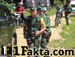 Dandim 1629/SBD Bersama Tim Wasev Tinjau Lokasi TMMD ke-128 di Desa Umbu Wango