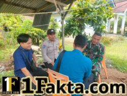 Polsek Langgam Perkuat Sinergitas TNI-Polri melalui Silaturahmi dengan Koramil 09 Langgam