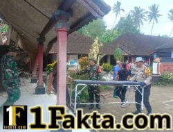 Atap SDN 3 Sembung Gede Sebagian Roboh, TNI–Polri dan Warga Sigap Lakukan Pembongkaran