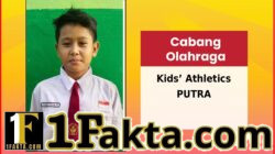 Kepsek SDN Padurenan IV All Out Dukung Siswa, Dua Atlet Cilik Sabet Juara Atletik O2SN
