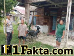 Bhabinkamtibmas Desa Bagan Laguh Sambangi Warga, Sampaikan Imbauan Kamtibmas, Larangan Karhutla dan Ketahanan Pangan