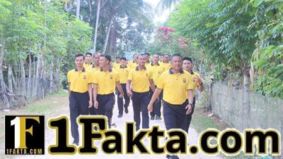 Kapolres Aceh Timur Ajak Personel Jalan Santai, Bangun Semangat Sehat dan Solid