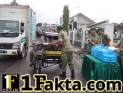 Kodim 0106/Aceh Tengah Bagikan Makanan Lewat Jumat Berkah, Wujud Kepedulian kepada Masyarakat