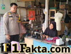 Sambangi Warga, Polisi Ini Ajak Jaga Kamtibmas dan Dukung Ketahanan Pangan