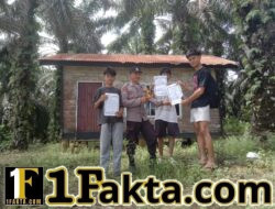 Bhabinkamtibmas Desa Bagan Laguh Ajak Warga Jaga Kamtibmas dan Dukung Ketahanan Pangan