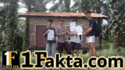 Bhabinkamtibmas Desa Bagan Laguh Ajak Warga Jaga Kamtibmas dan Dukung Ketahanan Pangan